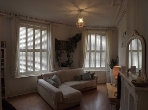 After shutters were fitted